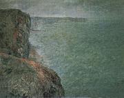 Claude Monet The Sea Seen from the Cliffs Spain oil painting artist